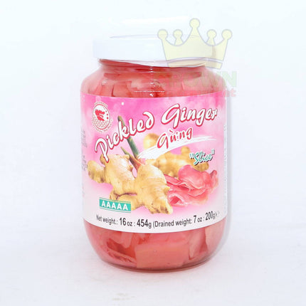Red Dragon Pickled Ginger Slice (Pink) 454g - Crown Supermarket