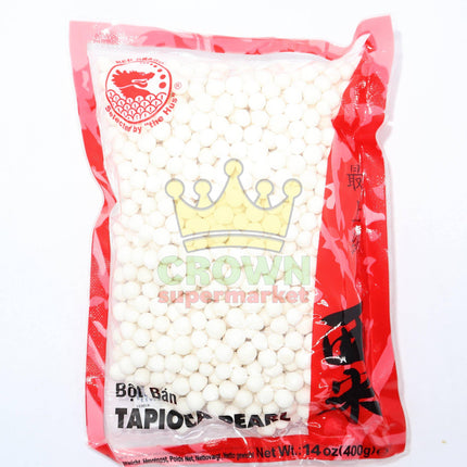 Red Dragon Tapioca Pearl (L) White 400g - Crown Supermarket