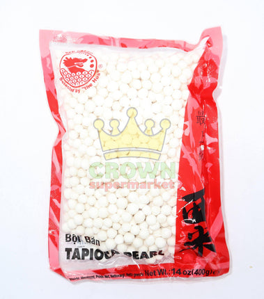 Red Dragon Tapioca Pearl (L) White 400g - Crown Supermarket