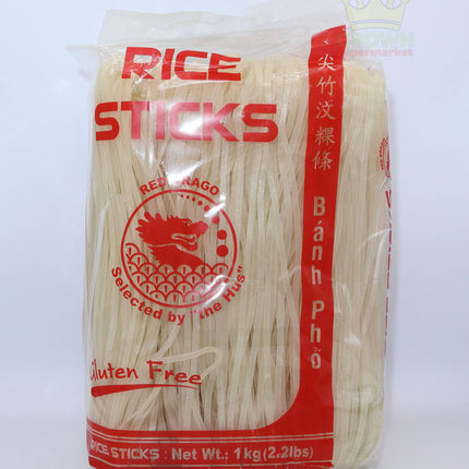 Red Dragon Rice Sticks 3mm 1KG - Crown Supermarket