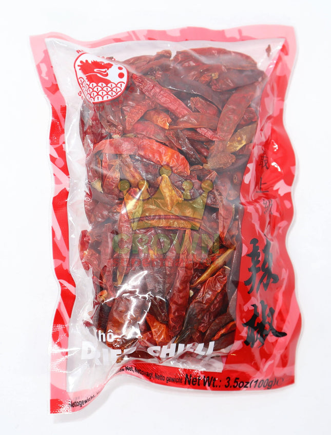 Red Dragon Dried Chilli (S) 100g - Crown Supermarket
