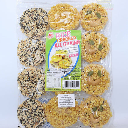 Red Dragon Rice Cracker All Grains 140g - Crown Supermarket