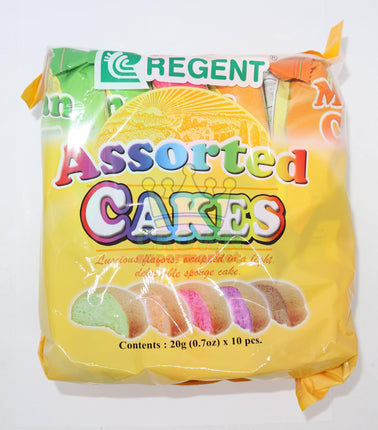 Regent Assorted Cakes 10 x 20g - Crown Supermarket