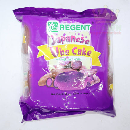 Regent Japanese Ube Cake 10x34g - Crown Supermarket