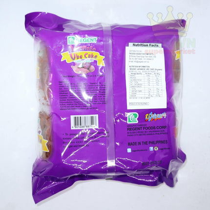 Regent Japanese Ube Cake 10x34g - Crown Supermarket