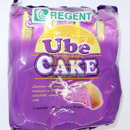 Regent Ube Cake 10 x 20g - Crown Supermarket