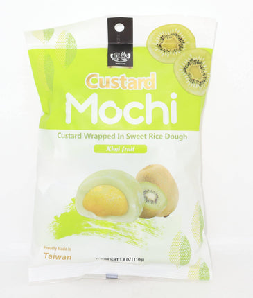 Royal Family Custard Mochi Kiwi 110g - Crown Supermarket