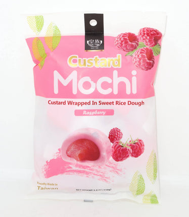 Royal Family Custard Mochi Raspberry 110g - Crown Supermarket