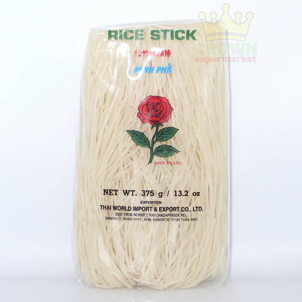 Rose Rice Stick (Banh Pho) 1mm 375g - Crown Supermarket