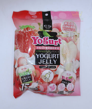 Royal Family Strawberry + Peach Yogurt Jelly 300g - Crown Supermarket