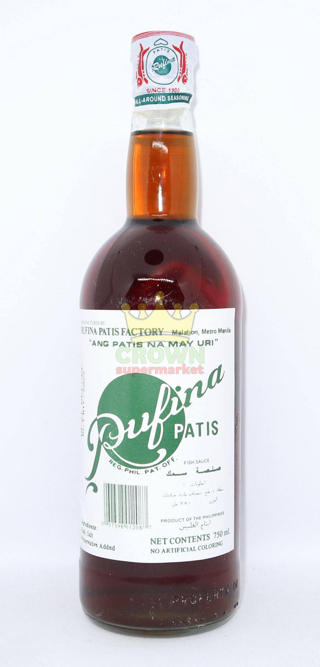 Rufina Patis (Fish Sauce) 750ml - Crown Supermarket