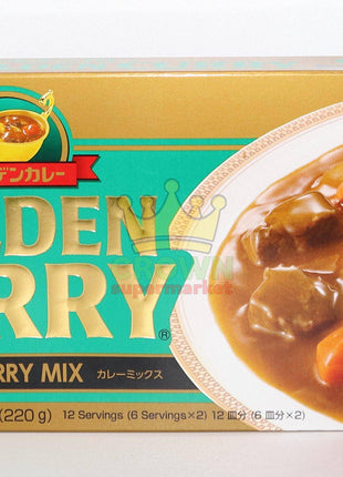 S&B Golden Curry Japanese Curry Mix Medium Hot 220g - Crown Supermarket