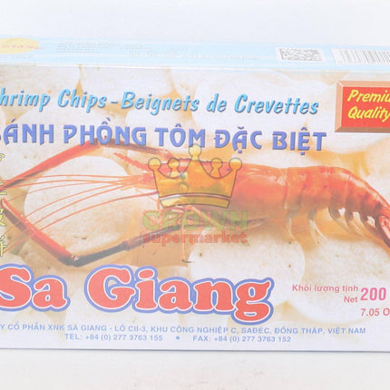 Sa Giang Shrimp Chips 200g - Crown Supermarket
