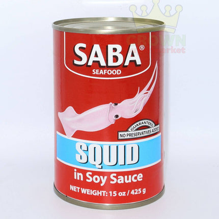 Saba Squid in Soy Sauce 425g - Crown Supermarket