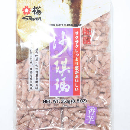 Sakura Taro Soft Flour Cake 250g - Crown Supermarket