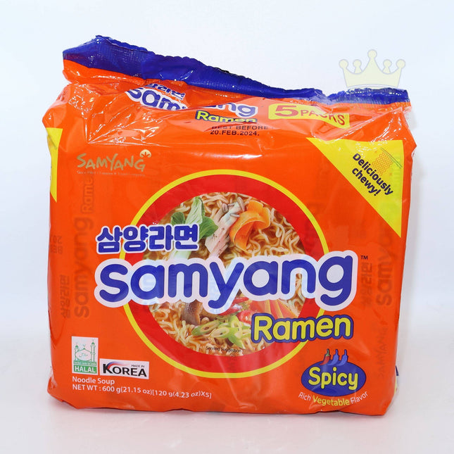 Samyang Ramen 5x120g - Crown Supermarket