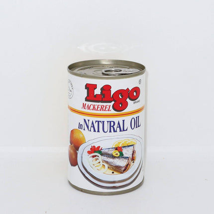 Ligo Mackerel in Natural Oil 425g - Crown Supermarket