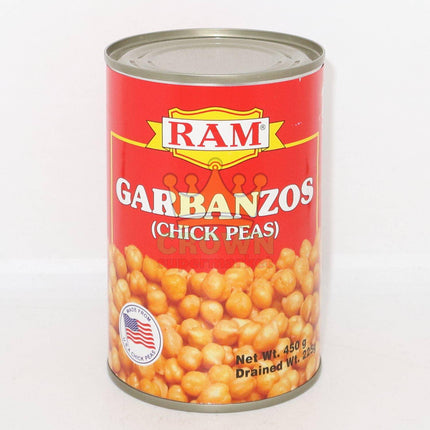 Ram Garbanzos (Chick Peas) 450g - Crown Supermarket