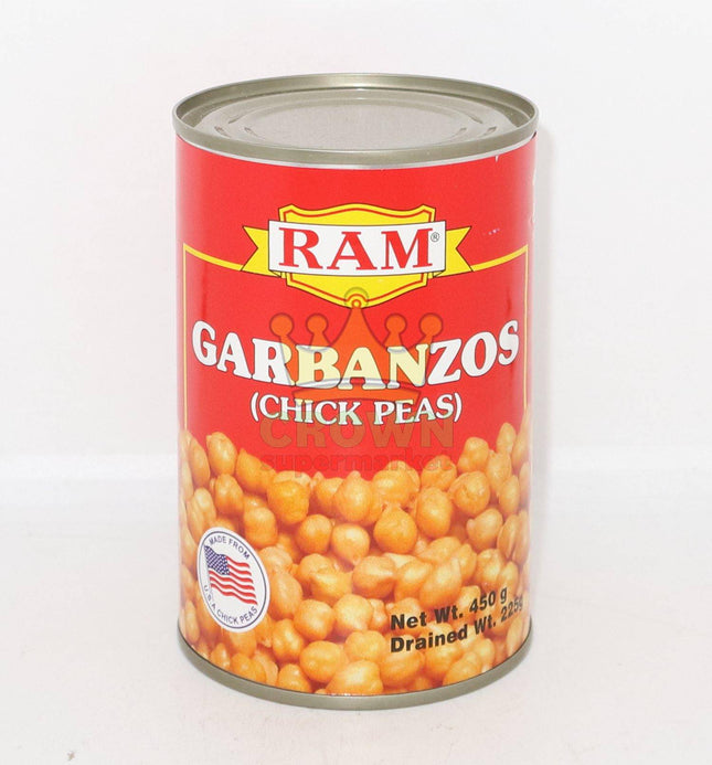Ram Garbanzos (Chick Peas) 450g - Crown Supermarket