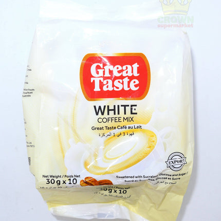Great Taste White Coffee Mix 30gx10 - Crown Supermarket
