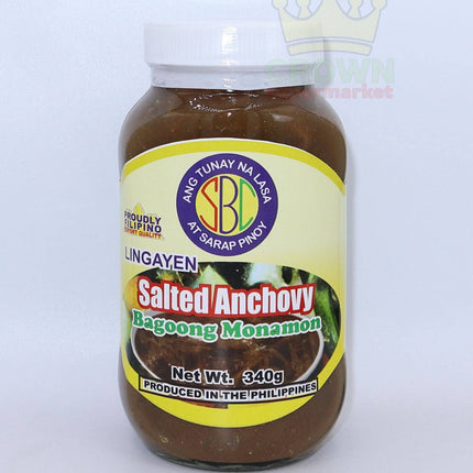SBC Salted Anchovy (Bagoong Monamon) 340g - Crown Supermarket
