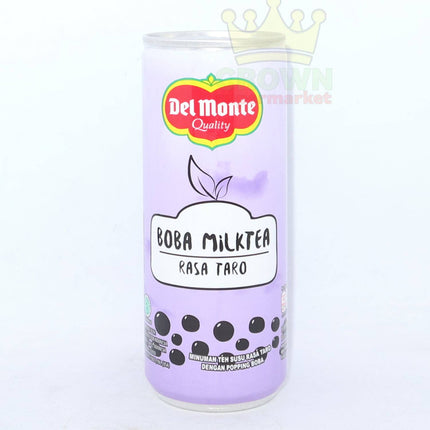 Del Monte Boba Milktea Rasa Taro 240ml - Crown Supermarket