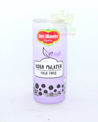 Del Monte Boba Milktea Rasa Taro 240ml - Crown Supermarket