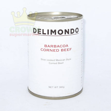 Delimondo Corned Beef Barbacoa 380g - Crown Supermarket