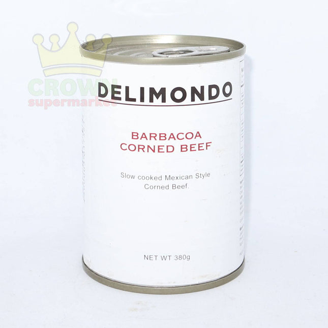 Delimondo Corned Beef Barbacoa 380g - Crown Supermarket