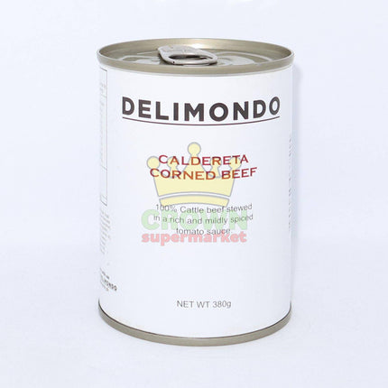 Delimondo Corned Beef Caldereta 380g - Crown Supermarket