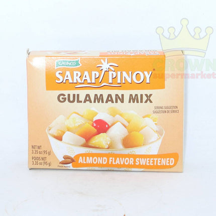 Galinco Sarap Pinoy Gulaman Mix Almond Flavor Sweetened 95g - Crown Supermarket