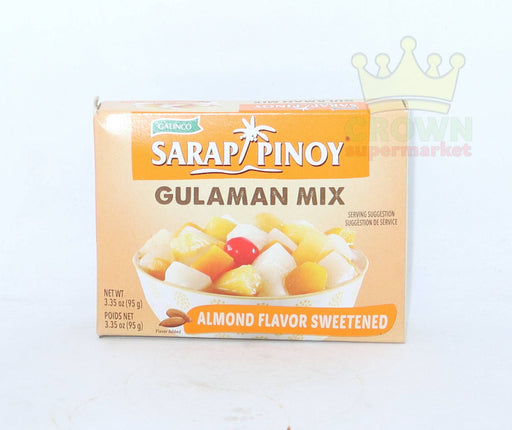 Galinco Sarap Pinoy Gulaman Mix Almond Flavor Sweetened 95g - Crown Supermarket