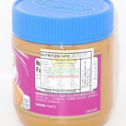 Lady's Choice Creamy Peanut Butter 340g - Crown Supermarket