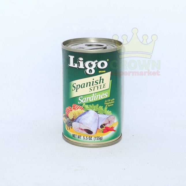 Ligo Spanish Style Sardines 155g - Crown Supermarket