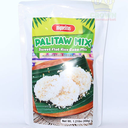 Miguelitos Palitaw Mix (Sweet Flat Rice Cake Mix) 550g - Crown Supermarket