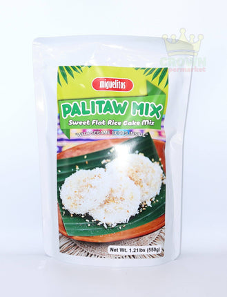 Miguelitos Palitaw Mix (Sweet Flat Rice Cake Mix) 550g - Crown Supermarket