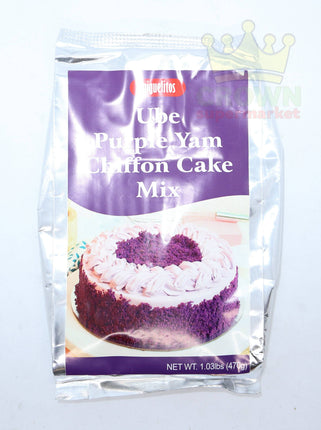 Miguelitos Ube Purple Yam Chiffon Cake Mix 470g - Crown Supermarket