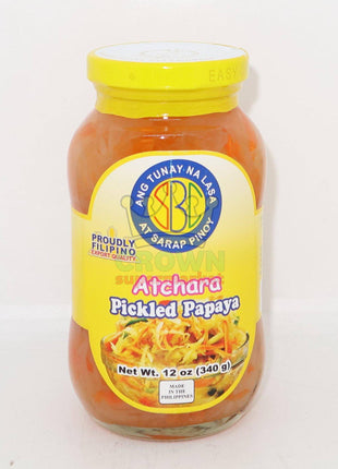 SBC Atchara (Pickled Papaya) 340g - Crown Supermarket