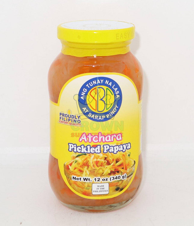 SBC Atchara (Pickled Papaya) 340g - Crown Supermarket