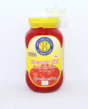 SBC Coconut Gel Red (Nata de Coco) 340g - Crown Supermarket