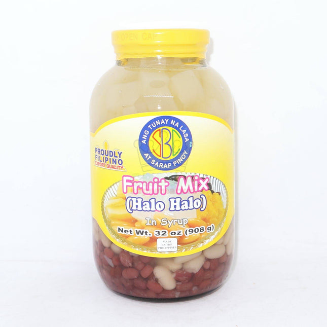 SBC Fruit Mix (Halo Halo) in Syrup 908g - Crown Supermarket