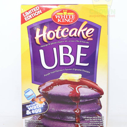 White King Hotcake Mix Ube 400g - Crown Supermarket