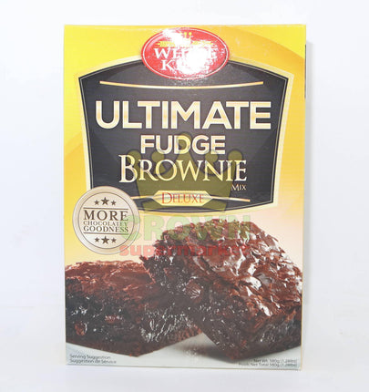 White King Ultimate Fudge Brownie Mix 580g - Crown Supermarket