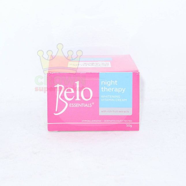 Belo Night Therapy Whitening Vitamin Cream 50g - Crown Supermarket