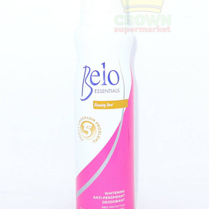 Belo Whitening Anti-Perspirant Deodorant Spray 140ml - Crown Supermarket