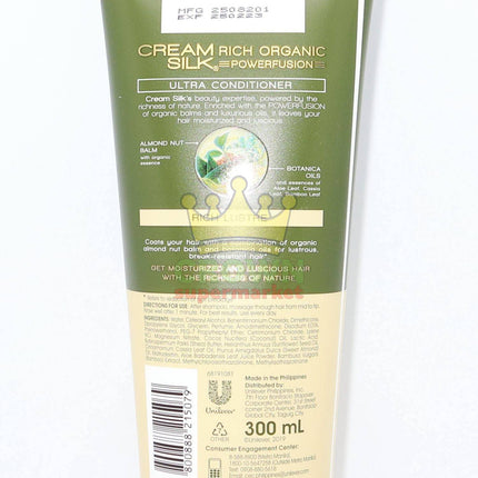 Cream Silk Conditioner Rich Organic Rich Lustre 300ml - Crown Supermarket