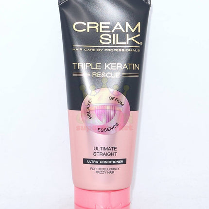 Cream Silk Conditioner Triple Keratin Ultimate Straight 170ml - Crown Supermarket