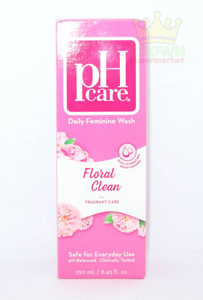 PH Care Feminine Wash Floral Clean 250ml - Crown Supermarket