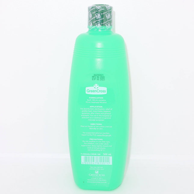 Green Cross Isopropyl Alcohol (70%) 500ml - Crown Supermarket