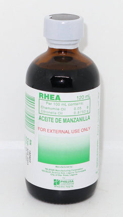 Rhea Aceite de Manzanilla 120ml - Crown Supermarket